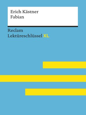 cover image of Fabian von Erich Kästner